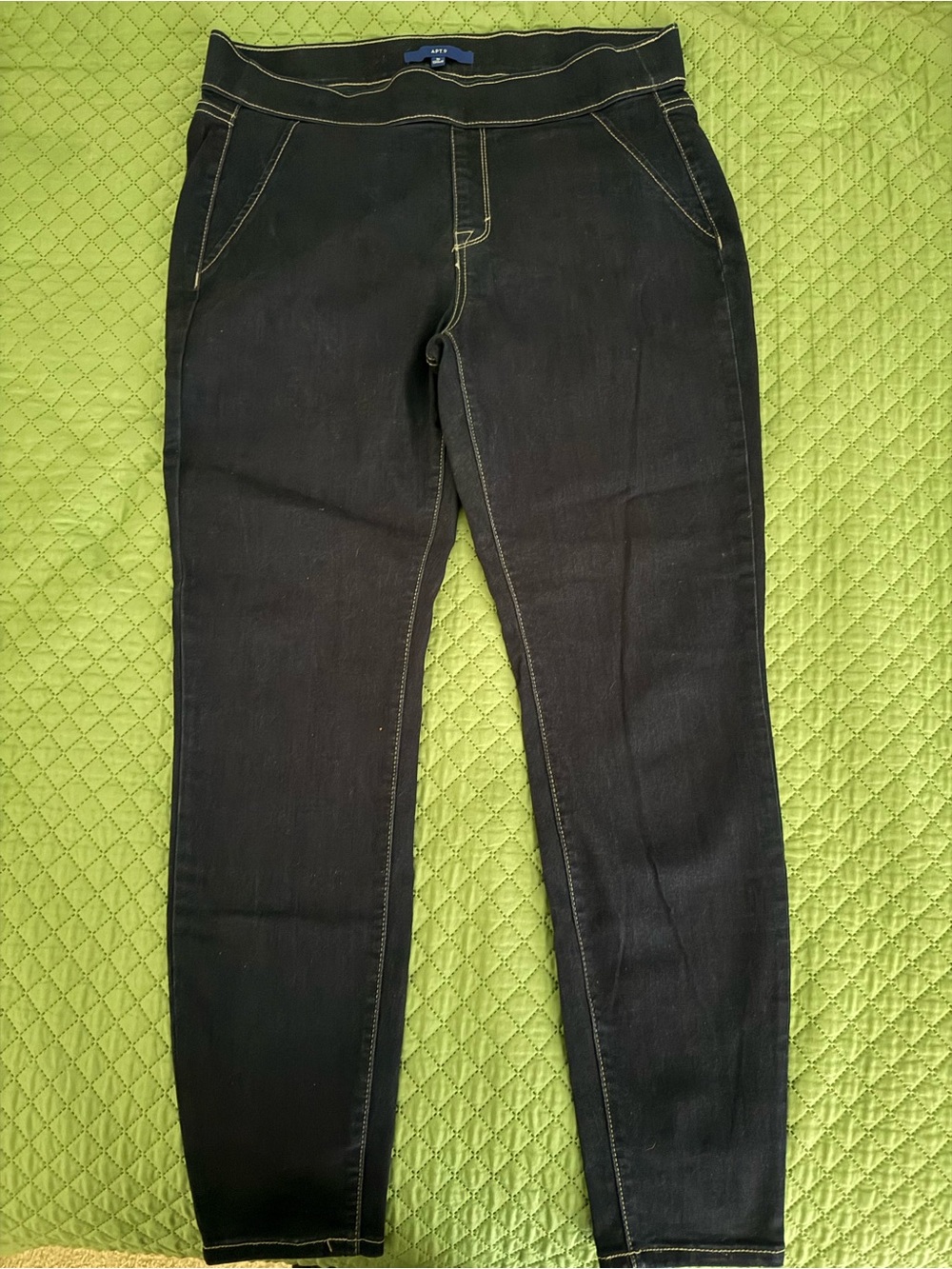APT 9 Women’s Tummy Control Skinny Jeans Dark Wash Sz 16